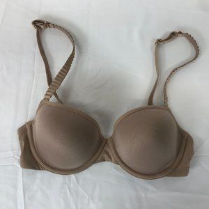 THIRDLOVE ~ WOMENS 32 B 1/2 ~ NUDE CLASSIC T SHIRT BRA